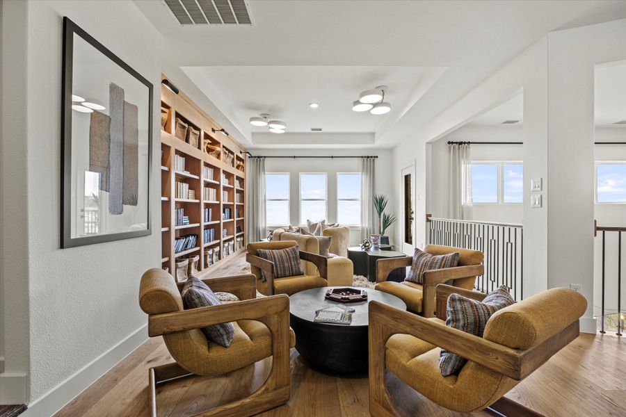 Representative furnished interior of a home built from the Ashbourne by Windsor Homes in Nelson Lake Estates, Rockwall (Image 39).