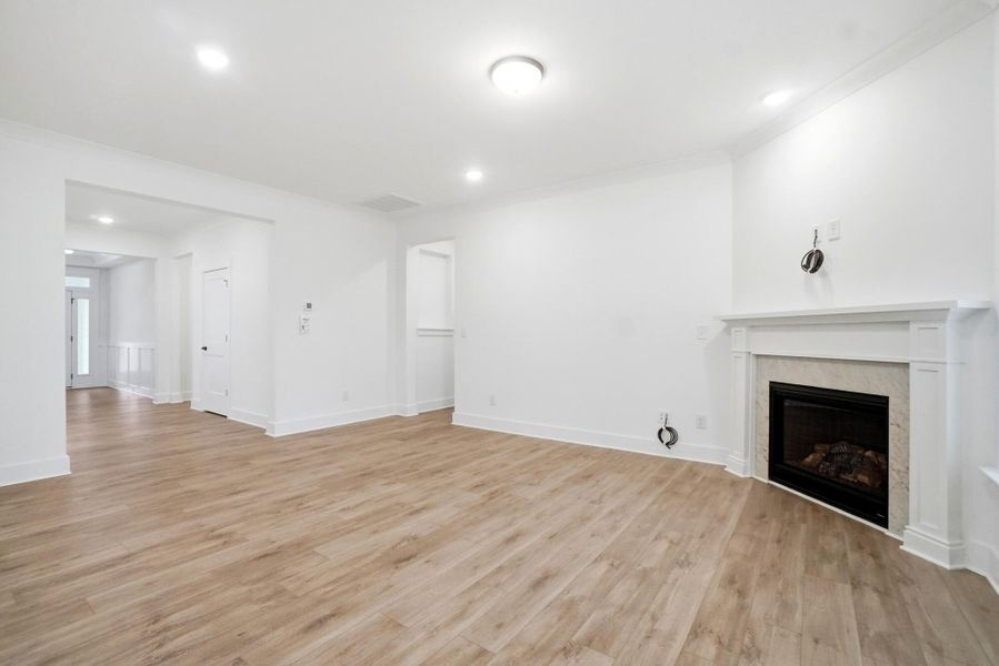 Spacious, unfurnished interior of a new home in Villas at Prestwick, Mooresville (Image 24).