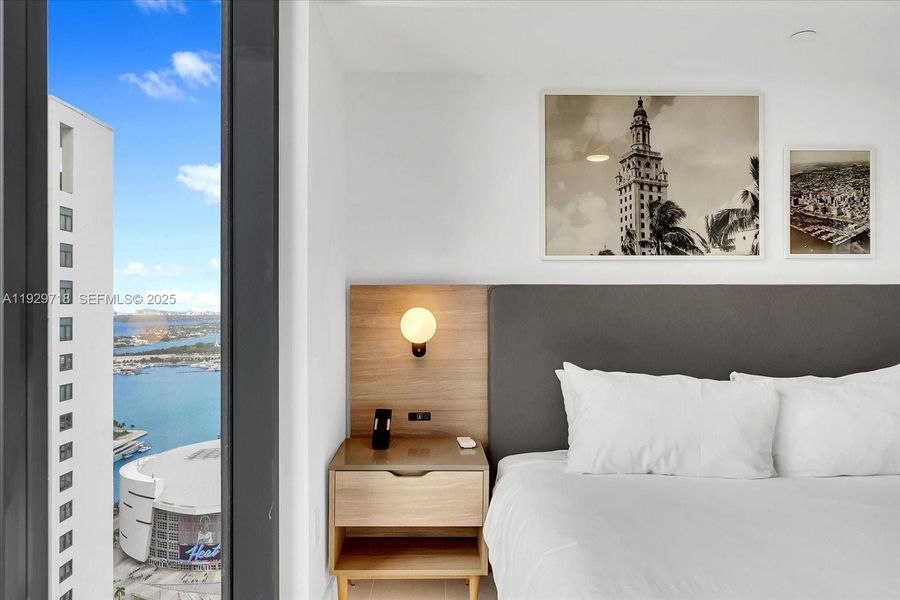 Furnished interior view inside a new home in , Miami (Image 8).