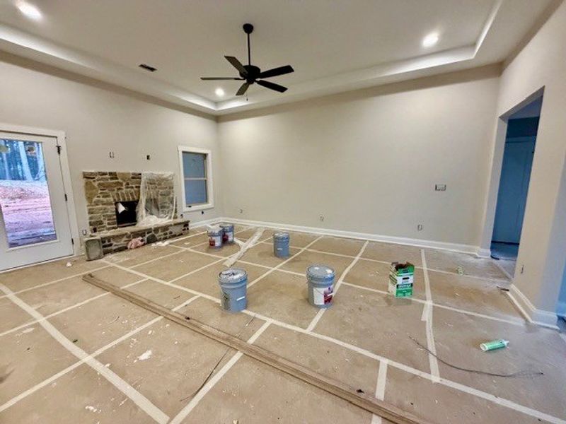 In-progress construction of a new home in Lakefield, Palmetto, GA (Image 10).