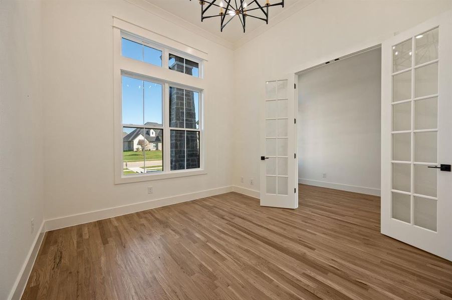 Spacious, unfurnished interior of a new home in NorthGlen, Haslet (Image 34).