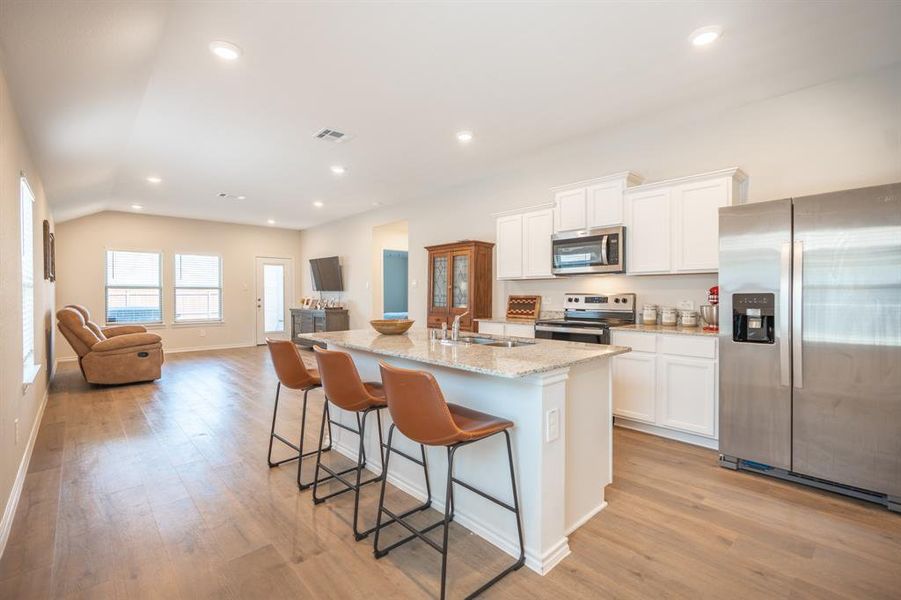 Furnished interior view inside a new home in Wildwood, Royse City (Image 4).