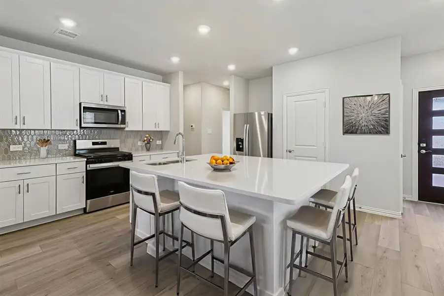 Photo is not of the actual home, but is an inspirational photo of builder’s model home and may depict options, furnishings, and/or decorator features that are not included.