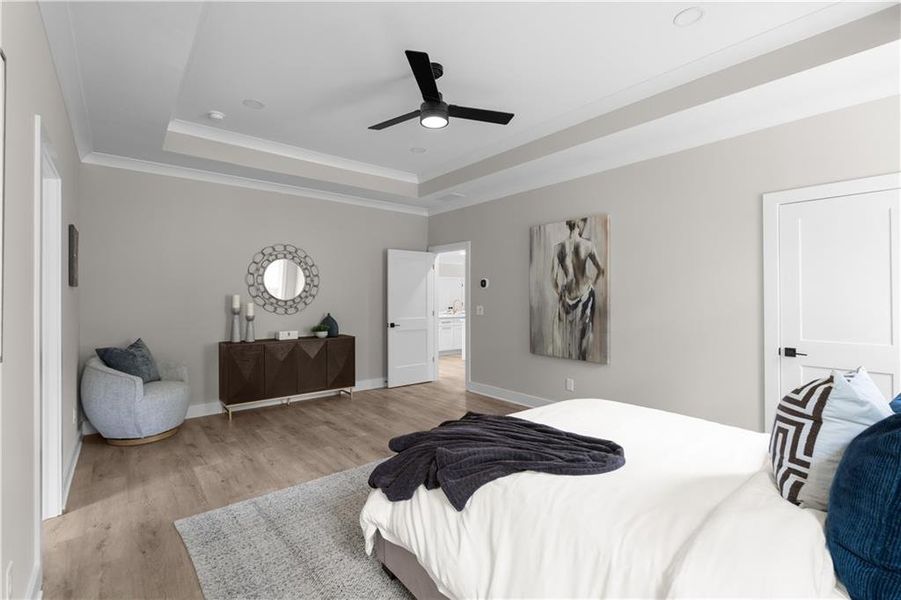 Furnished interior view inside a new home in , Lilburn (Image 7).