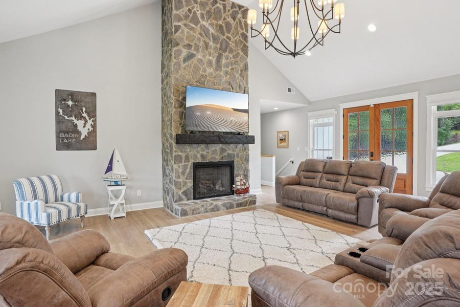 Furnished interior view inside a new home in , New London (Image 5). Furnished interior view inside a new home in , New London (Image 5).