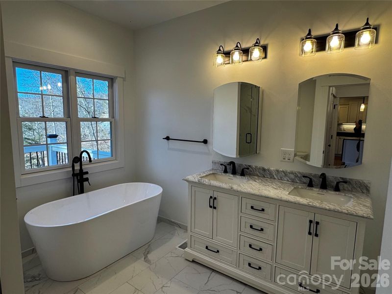 Furnished interior view inside a new home in , Leicester (Image 6).