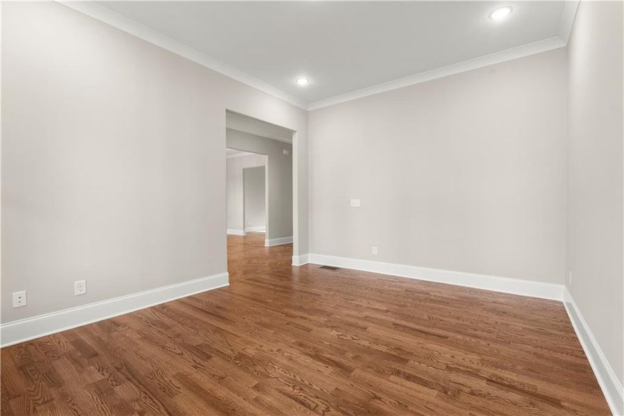 Spacious, unfurnished interior of a new home in , Powder Springs (Image 37). Spacious, unfurnished interior of a new home in , Powder Springs (Image 37).