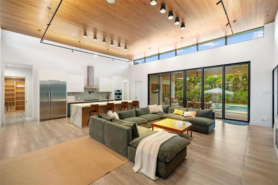 Furnished interior view inside a new home in , Sarasota (Image 3).