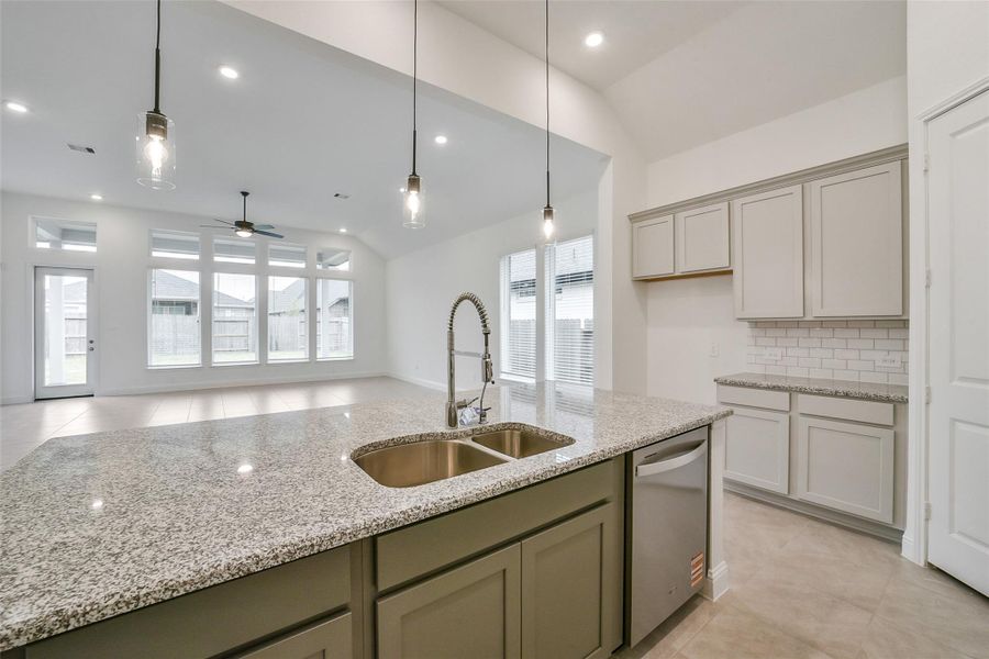 Furnished interior view inside a new home in Mavera, Conroe (Image 10).
