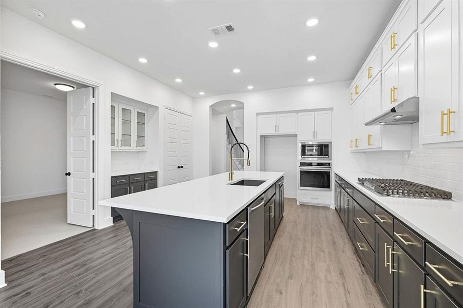 Furnished interior view inside a new home in Sandbrock Ranch: 50ft. lots, Aubrey (Image 9). Furnished interior view inside a new home in Sandbrock Ranch: 50ft. lots, Aubrey (Image 9).