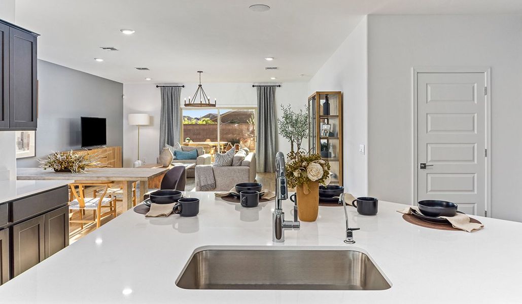 Furnished interior view inside a new home in Saguaro Bloom, Marana (Image 9). Furnished interior view inside a new home in Saguaro Bloom, Marana (Image 9).