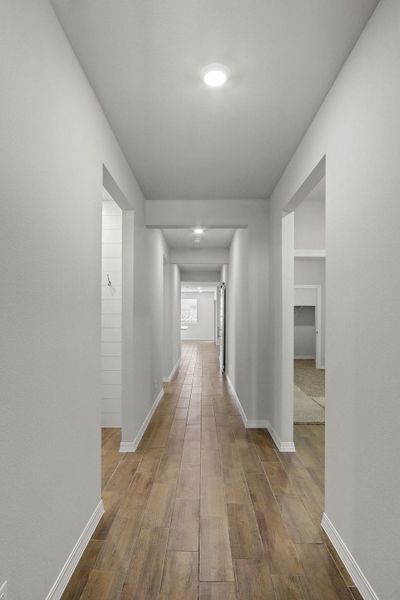 Representative unfurnished interior of a home built from the Texas Sage by View Homes in Campo Del Sol, El Paso (Image 16). Representative unfurnished interior of a home built from the Texas Sage by View Homes in Campo Del Sol, El Paso (Image 16).