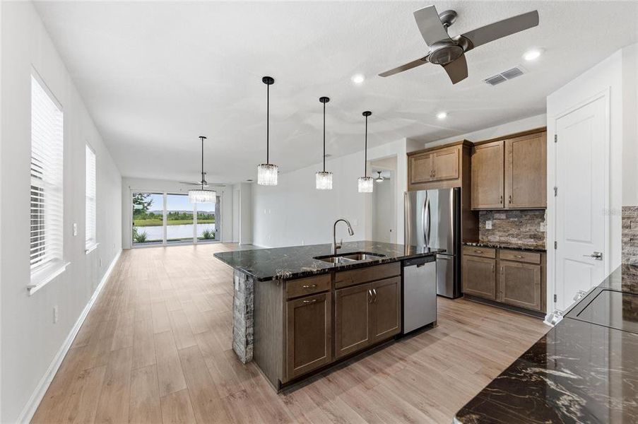 Furnished interior view inside a new home in , Venice (Image 20).