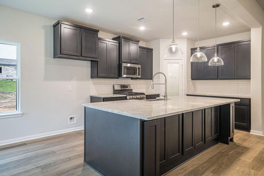 Furnished interior view inside a new home in Oakwood Ranch, Willis (Image 4). Furnished interior view inside a new home in Oakwood Ranch, Willis (Image 4).