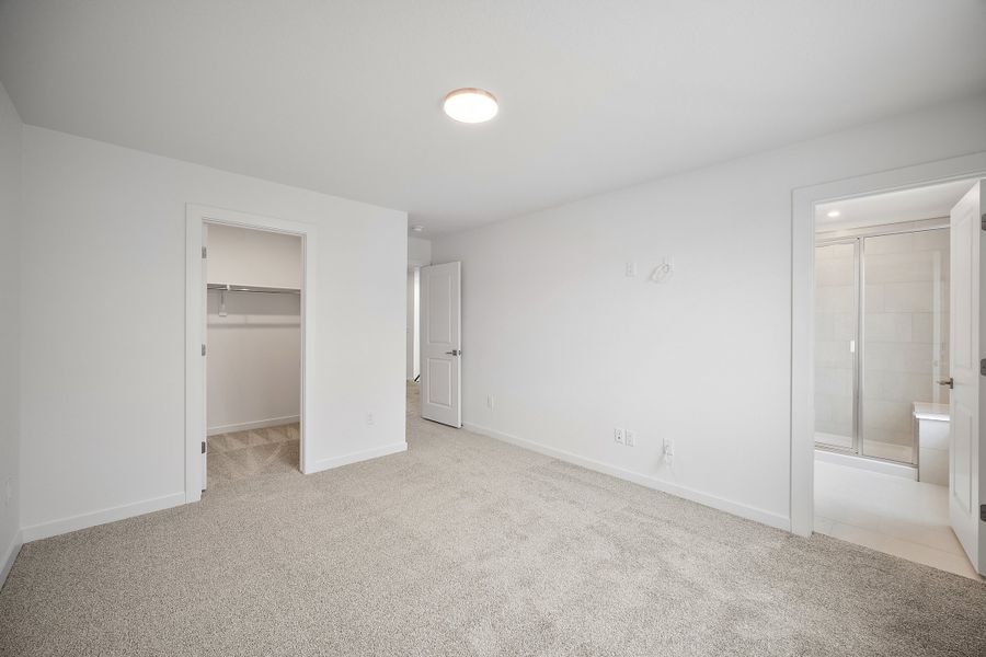 Spacious, unfurnished interior of a new home in The Commons at Victory Ridge, Colorado Springs (Image 23). Spacious, unfurnished interior of a new home in The Commons at Victory Ridge, Colorado Springs (Image 23).