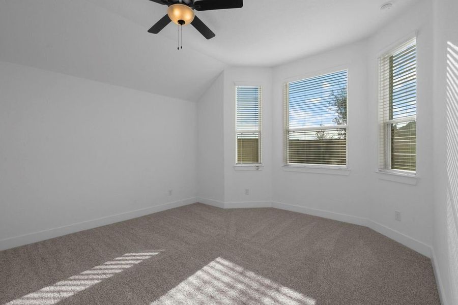 Spacious, unfurnished interior of a new home in Bridgeland, Cypress (Image 20).