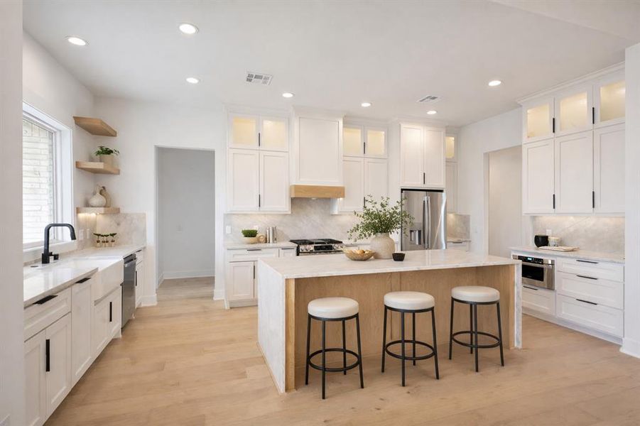 Furnished interior view inside a new home in , Pottsboro (Image 4).