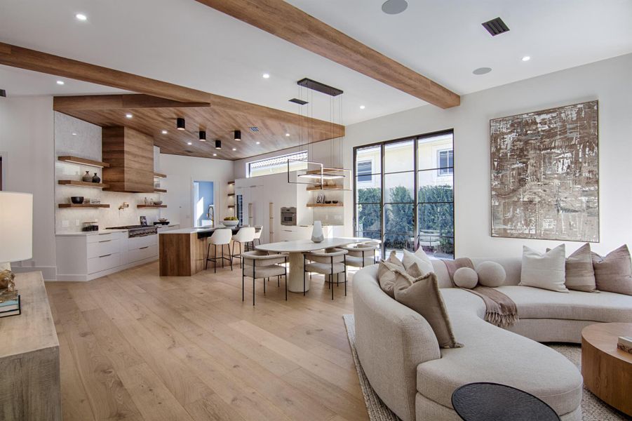 Furnished interior view inside a new home in , Wellington (Image 80).