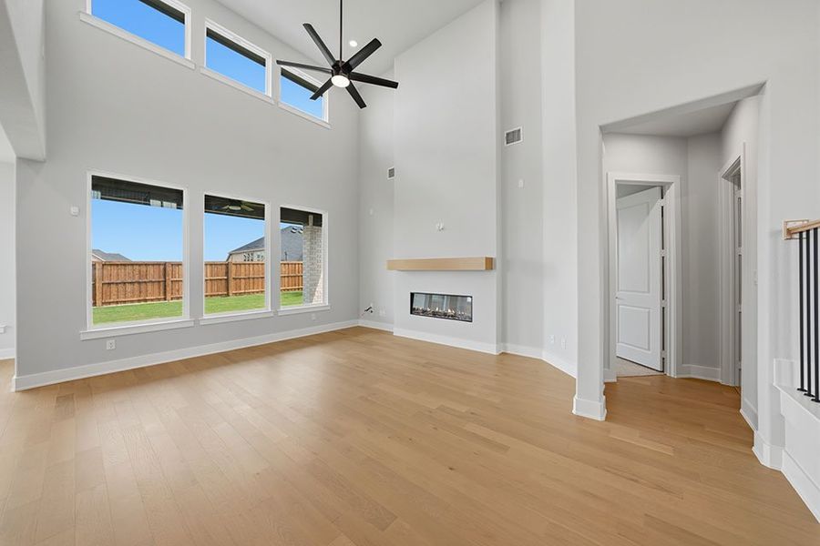 Spacious, unfurnished interior of a new home in Hillside Village, Celina (Image 19). Spacious, unfurnished interior of a new home in Hillside Village, Celina (Image 19).