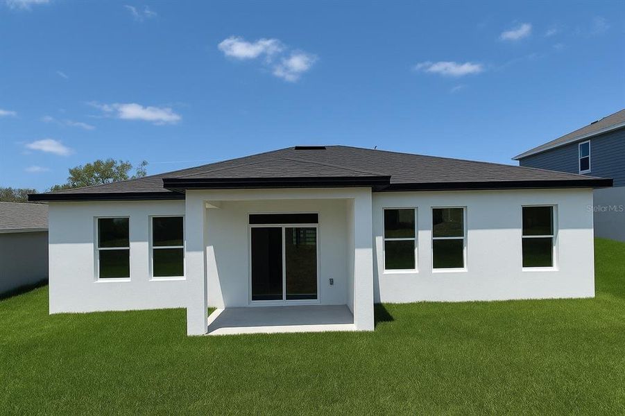Front exterior of a new home in , Kissimmee, FL, highlighting curb appeal (Image 2). Front exterior of a new home in , Kissimmee, FL, highlighting curb appeal (Image 2).