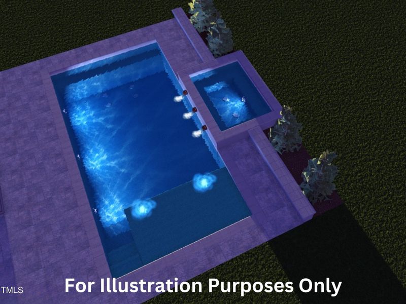 Pool Rendering 4 - Lot 6