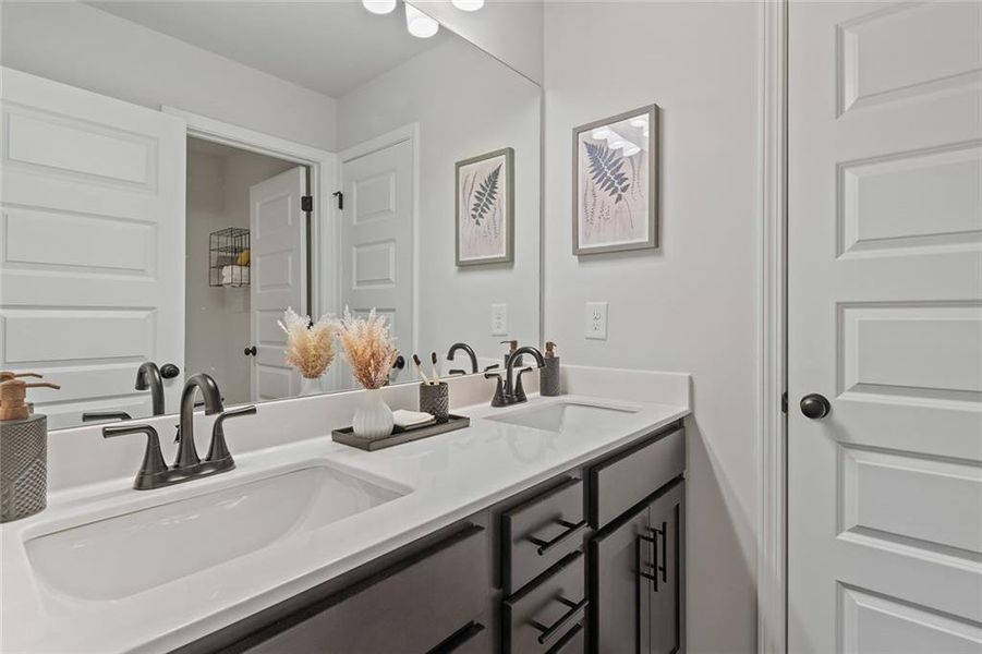 Furnished interior view inside a new home in Summerlin, Winder (Image 3).