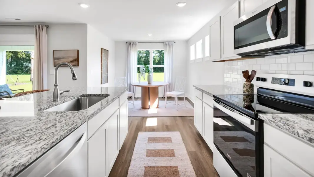 Furnished interior view inside a new home in Merchant Point, Jacksonville (Image 7).