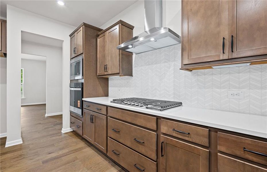 Furnished interior view inside a new home in Reunion, Hoschton (Image 12).