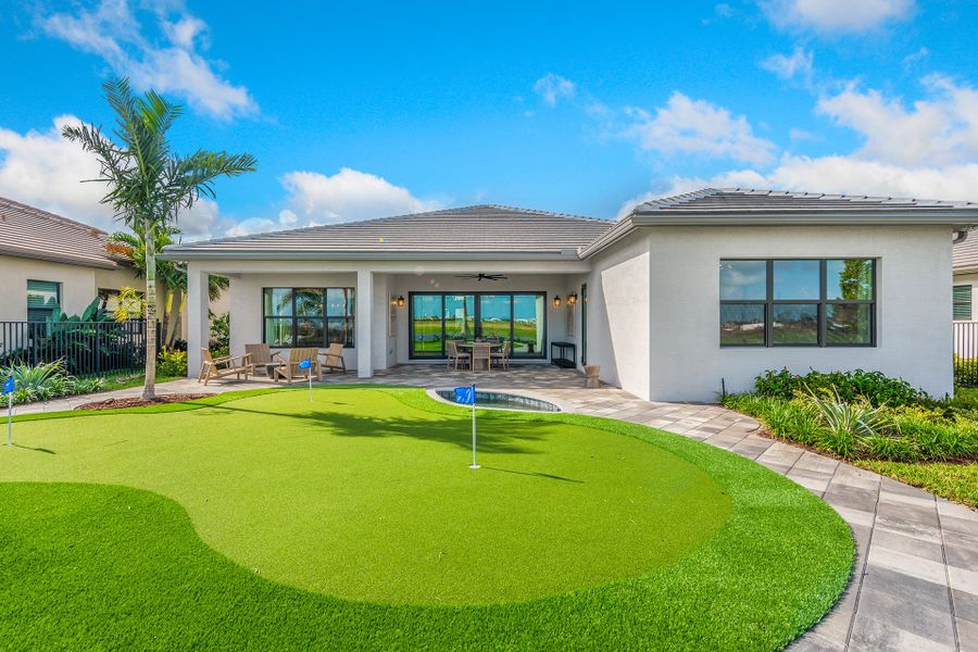 Representative exterior details of a home built from the Madison by GL Homes in Valencia Parc at Riverland, Port St. Lucie (Image 24).