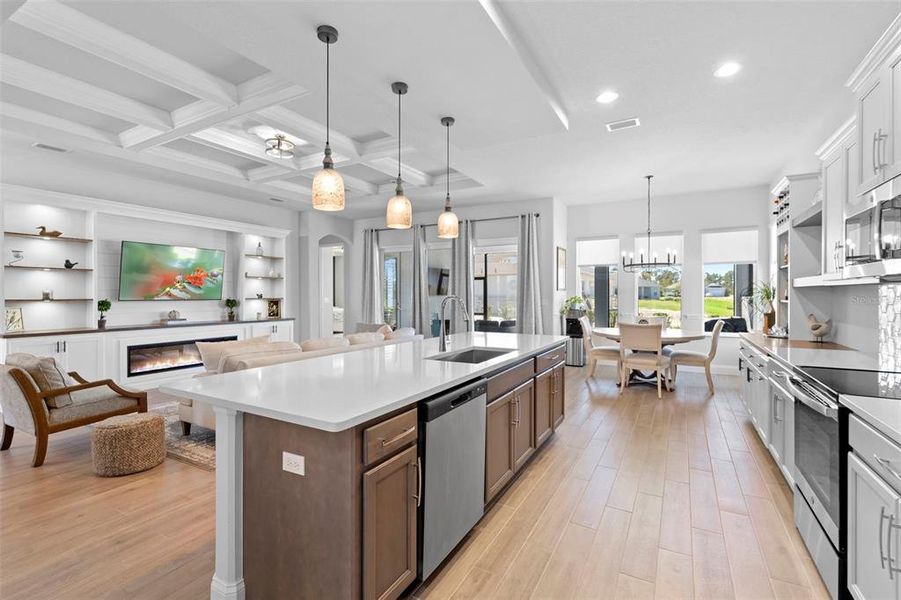 Furnished interior view inside a new home in The Reserve at Victoria, Deland (Image 26). Furnished interior view inside a new home in The Reserve at Victoria, Deland (Image 26).