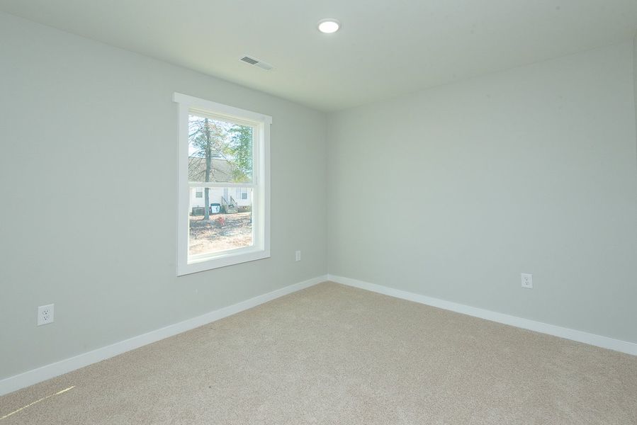 Representative unfurnished interior of a home built from the Marshall by Foundation Home Builders LLC in Pinnix Loop, Burlington (Image 17).