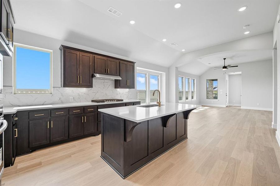 Furnished interior view inside a new home in Pecan Square: 40ft. lots, Northlake (Image 13). Furnished interior view inside a new home in Pecan Square: 40ft. lots, Northlake (Image 13).