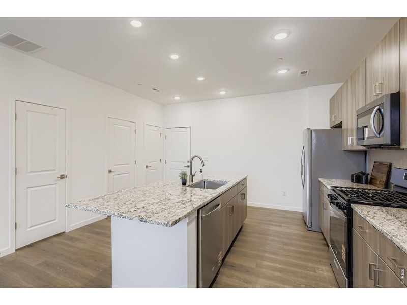 Furnished interior view inside a new home in , Fort Collins (Image 10).