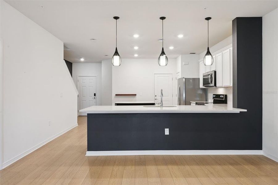 Furnished interior view inside a new home in Grayson Square, Winter Park (Image 14). Furnished interior view inside a new home in Grayson Square, Winter Park (Image 14).