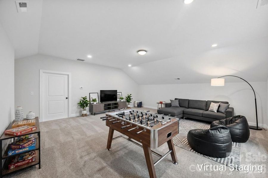 Furnished interior view inside a new home in , Gastonia (Image 14).