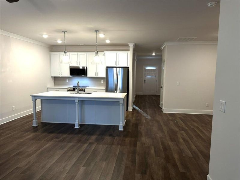 Furnished interior view inside a new home in , Cleveland (Image 4). Furnished interior view inside a new home in , Cleveland (Image 4).