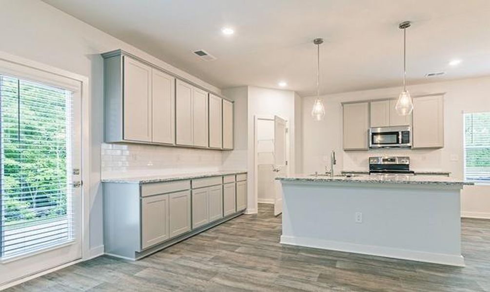 Furnished interior view inside a new home in Campground Crossing, McDonough (Image 6).