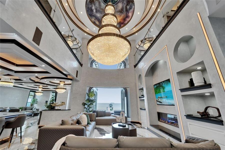 Furnished interior view inside a new home in , Apollo Beach (Image 64).