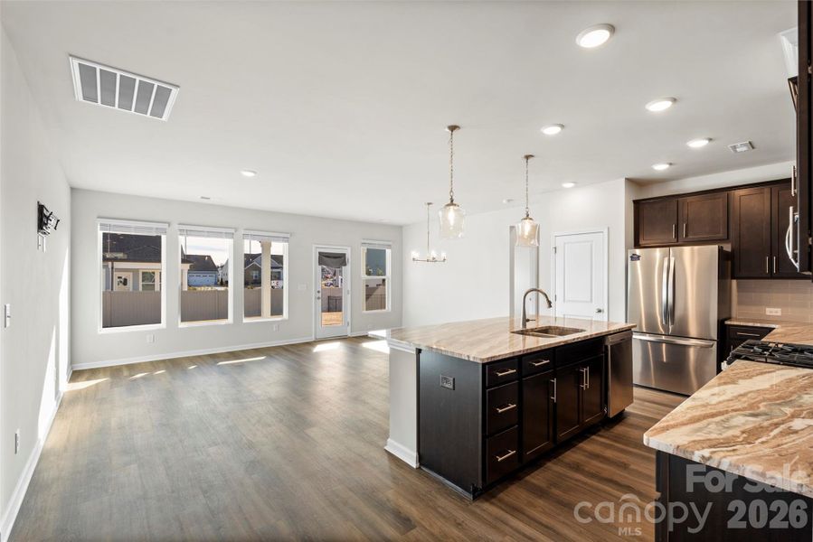 Furnished interior view inside a new home in Encore at Harmony, Harrisburg (Image 7).