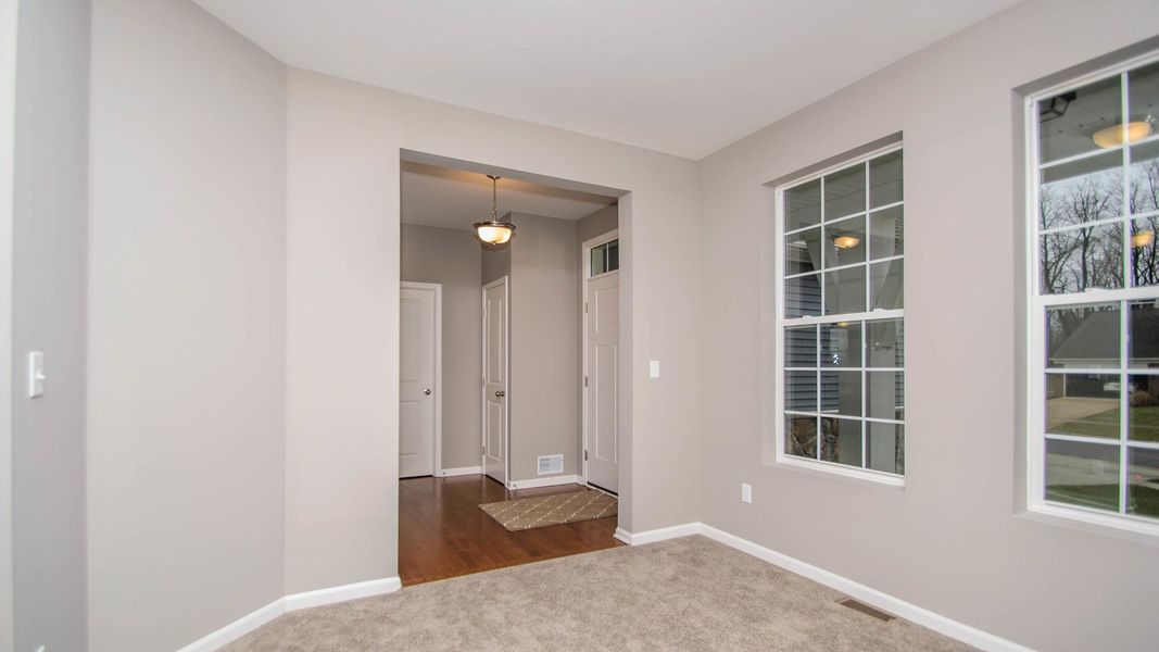 Representative unfurnished interior of a home built from the The Winslow by Norfolk Homes in Valleys, Jackson (Image 57).