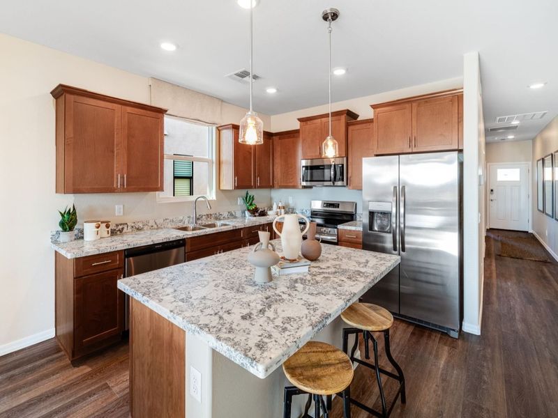 Representative furnished interior of a home built from the The Savannah A by Davidson Homes LLC in South Ranch Southern Collection, Prescott (Image 10). Representative furnished interior of a home built from the The Savannah A by Davidson Homes LLC in South Ranch Southern Collection, Prescott (Image 10).