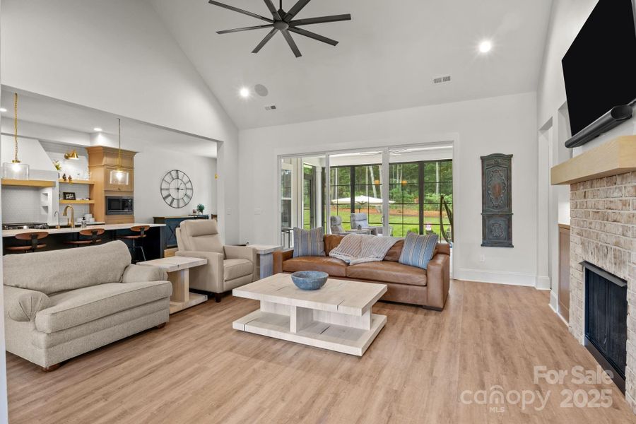Furnished interior view inside a new home in , Lincolnton (Image 35).