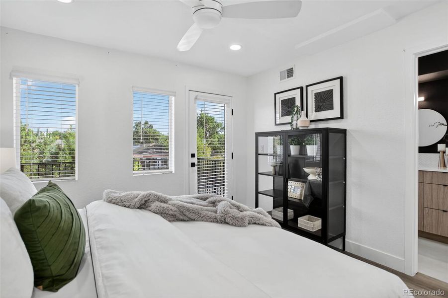 Primary Bedroom Third Floor