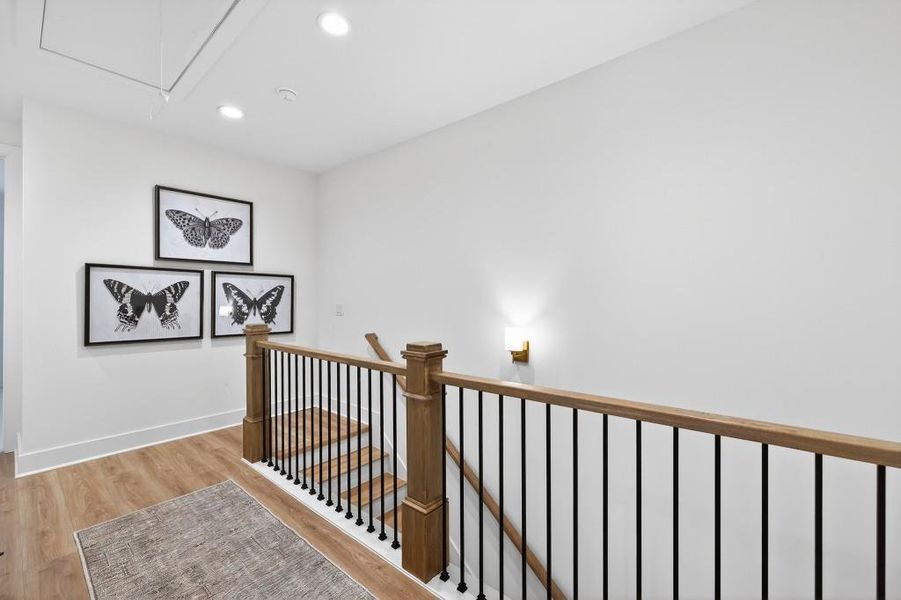 Spacious, unfurnished interior of a new home in Skyview On Broad, Sugar Hill (Image 39). Spacious, unfurnished interior of a new home in Skyview On Broad, Sugar Hill (Image 39).