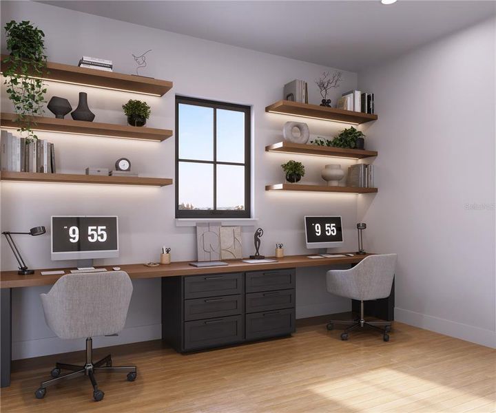 Furnished interior view inside a new home in Lakeview Village Estates, Winter Garden (Image 5). Furnished interior view inside a new home in Lakeview Village Estates, Winter Garden (Image 5).