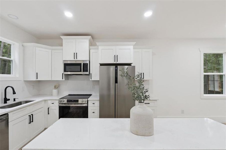Furnished interior view inside a new home in , Gainesville (Image 5).