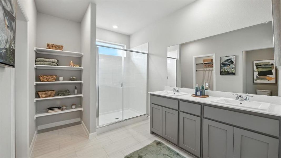Furnished interior view inside a new home in Vista Park, Decatur (Image 30).