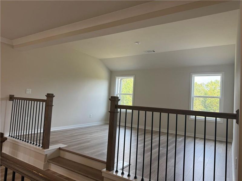 Furnished interior view inside a new home in Rosewood Lake Estates, Hoschton (Image 6). Furnished interior view inside a new home in Rosewood Lake Estates, Hoschton (Image 6).