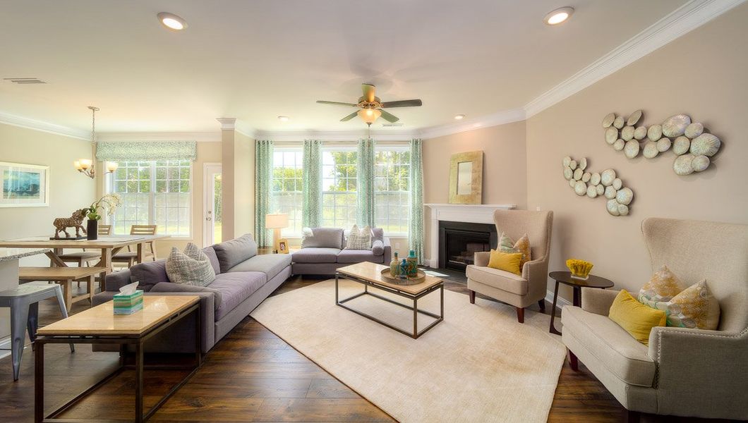 Representative furnished interior of a home built from the Fleetwood by D.R. Horton in Cantrell Hills, Hendersonville (Image 18). Representative furnished interior of a home built from the Fleetwood by D.R. Horton in Cantrell Hills, Hendersonville (Image 18).