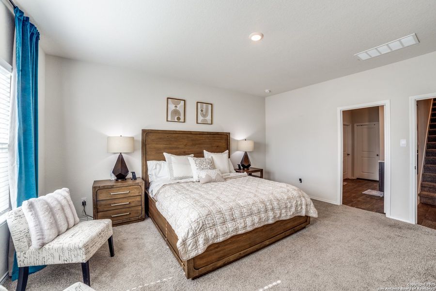 Furnished interior view inside a new home in , San Antonio (Image 18).